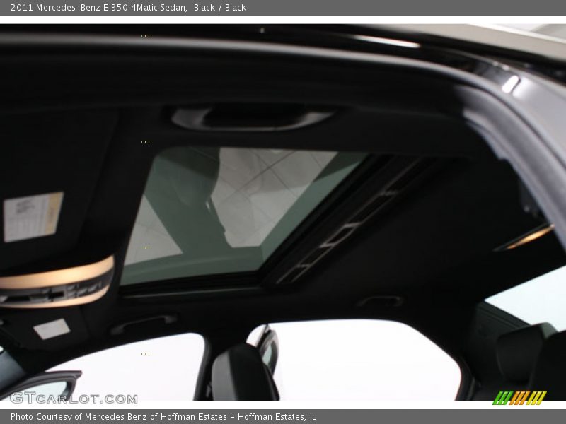 Black / Black 2011 Mercedes-Benz E 350 4Matic Sedan