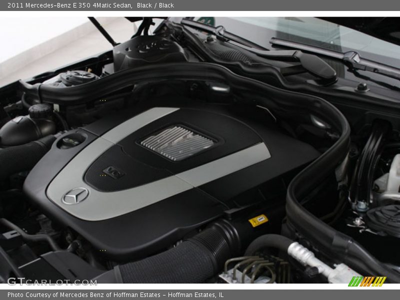 Black / Black 2011 Mercedes-Benz E 350 4Matic Sedan