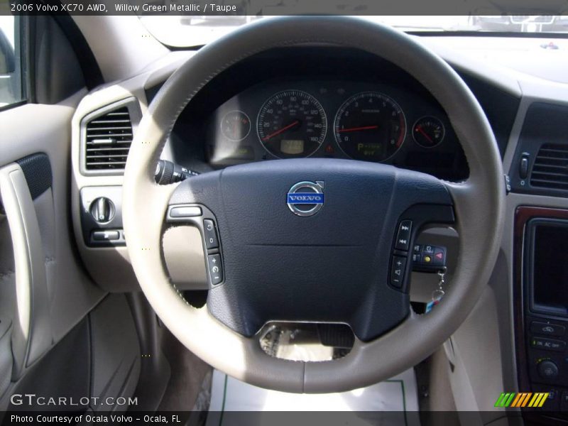 Willow Green Metallic / Taupe 2006 Volvo XC70 AWD