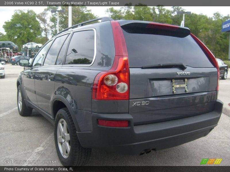 Titanium Gray Metallic / Taupe/Light Taupe 2006 Volvo XC90 2.5T