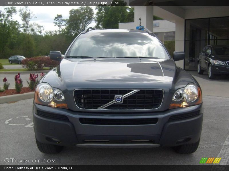 Titanium Gray Metallic / Taupe/Light Taupe 2006 Volvo XC90 2.5T