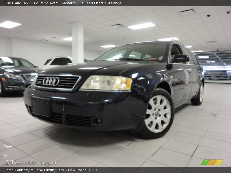 Santorin Blue Pearl Effect / Melange 2001 Audi A6 2.8 quattro Avant
