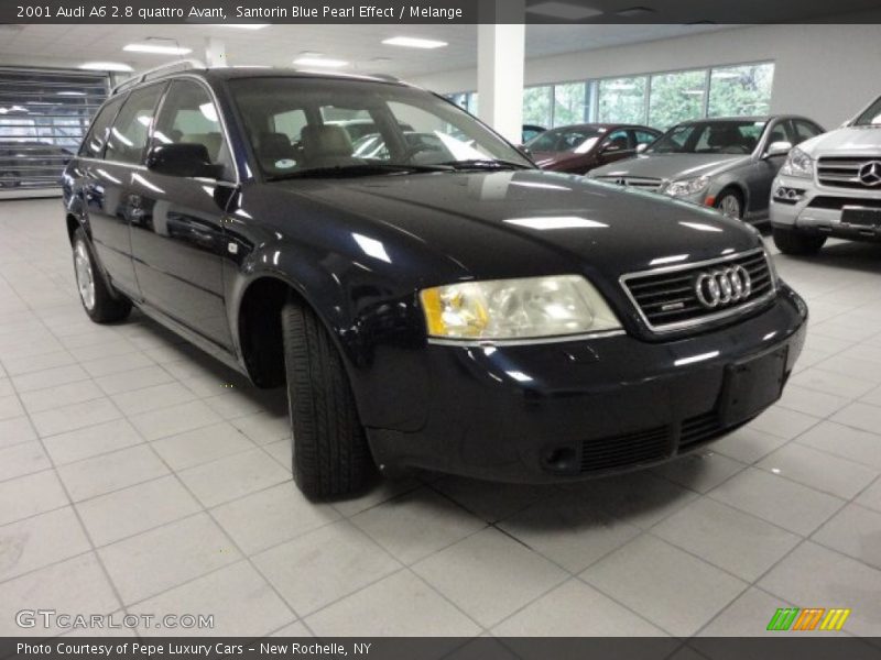 Santorin Blue Pearl Effect / Melange 2001 Audi A6 2.8 quattro Avant