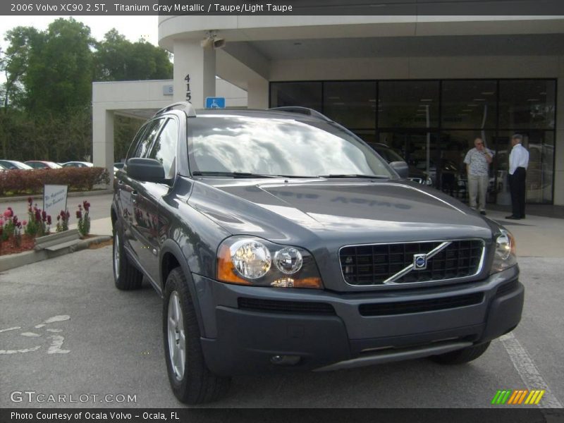 Titanium Gray Metallic / Taupe/Light Taupe 2006 Volvo XC90 2.5T