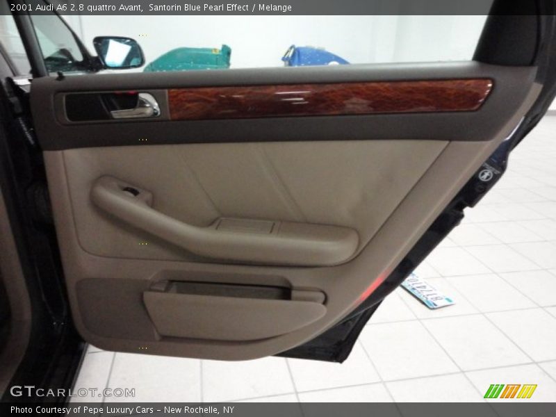 Santorin Blue Pearl Effect / Melange 2001 Audi A6 2.8 quattro Avant