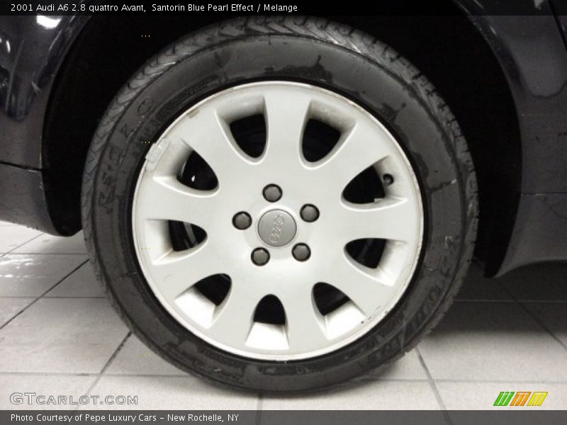 Santorin Blue Pearl Effect / Melange 2001 Audi A6 2.8 quattro Avant