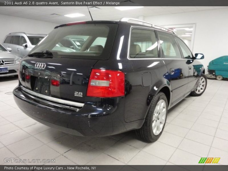 Santorin Blue Pearl Effect / Melange 2001 Audi A6 2.8 quattro Avant