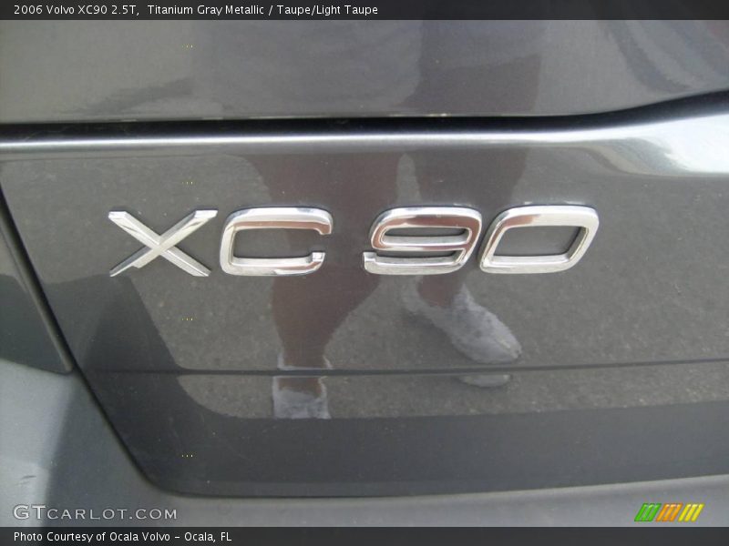 Titanium Gray Metallic / Taupe/Light Taupe 2006 Volvo XC90 2.5T