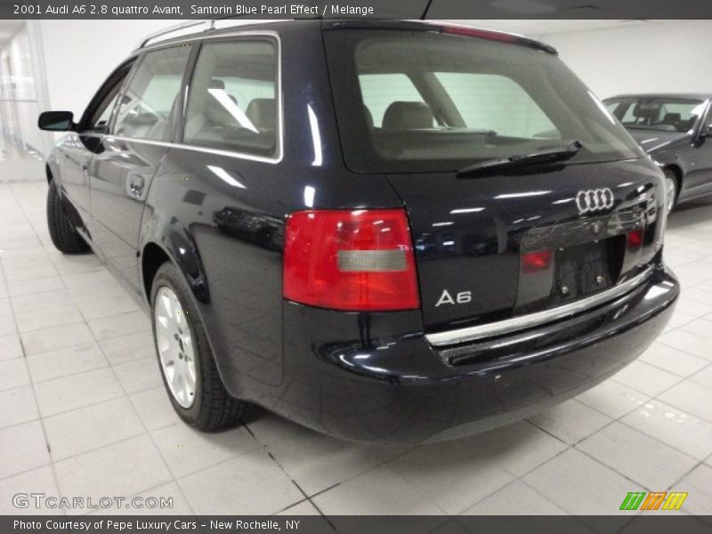 Santorin Blue Pearl Effect / Melange 2001 Audi A6 2.8 quattro Avant