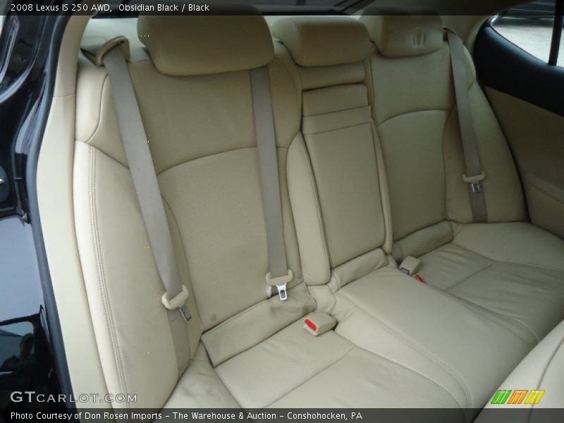 Obsidian Black / Black 2008 Lexus IS 250 AWD