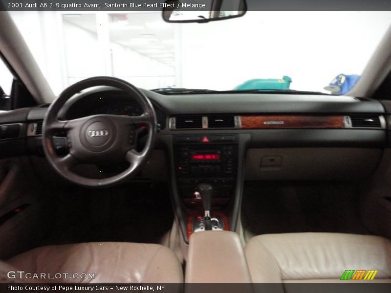 Santorin Blue Pearl Effect / Melange 2001 Audi A6 2.8 quattro Avant