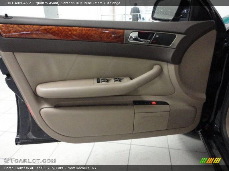Santorin Blue Pearl Effect / Melange 2001 Audi A6 2.8 quattro Avant
