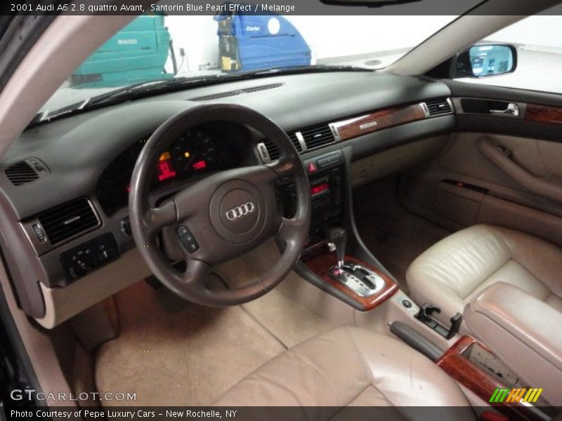 Santorin Blue Pearl Effect / Melange 2001 Audi A6 2.8 quattro Avant