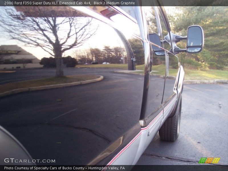 Black / Medium Graphite 2000 Ford F350 Super Duty XLT Extended Cab 4x4