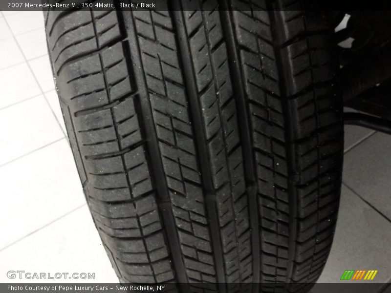 Black / Black 2007 Mercedes-Benz ML 350 4Matic