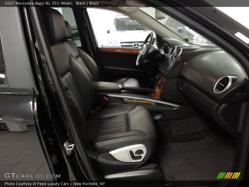 Black / Black 2007 Mercedes-Benz ML 350 4Matic
