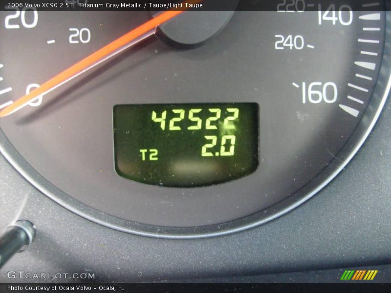 Titanium Gray Metallic / Taupe/Light Taupe 2006 Volvo XC90 2.5T