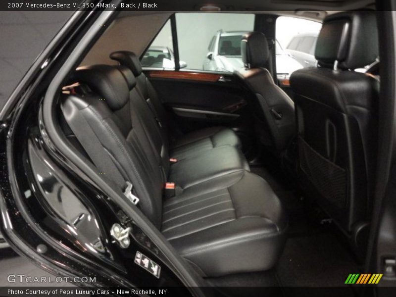 Black / Black 2007 Mercedes-Benz ML 350 4Matic