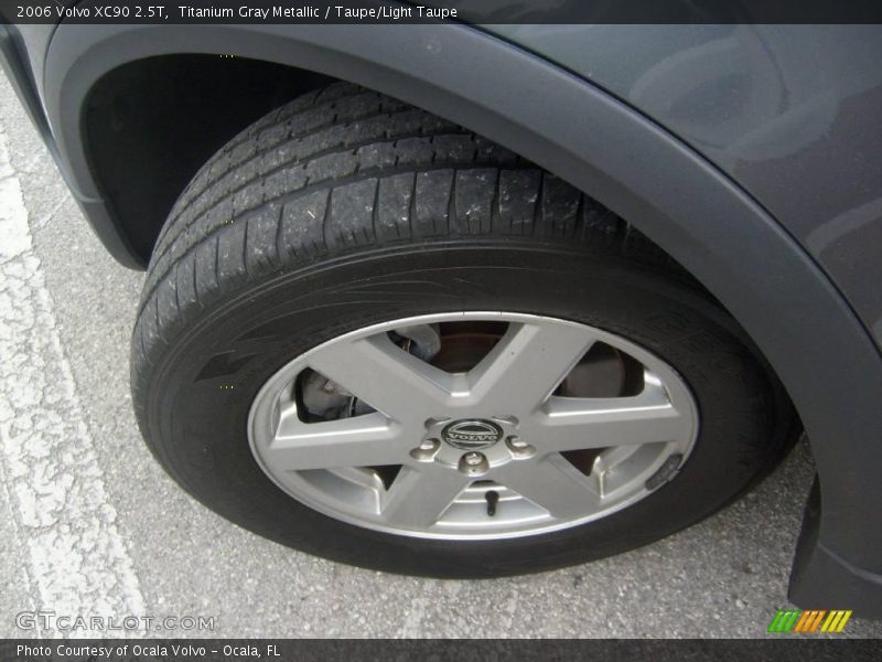Titanium Gray Metallic / Taupe/Light Taupe 2006 Volvo XC90 2.5T