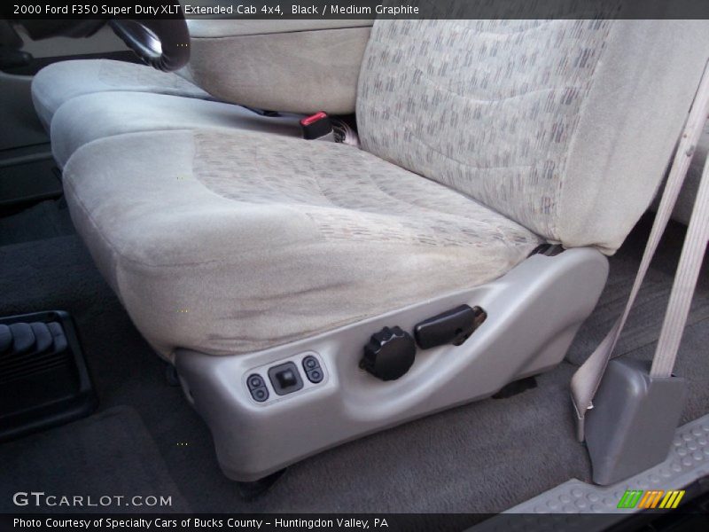Black / Medium Graphite 2000 Ford F350 Super Duty XLT Extended Cab 4x4