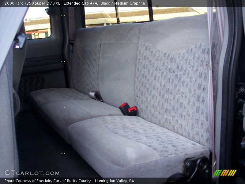 Black / Medium Graphite 2000 Ford F350 Super Duty XLT Extended Cab 4x4