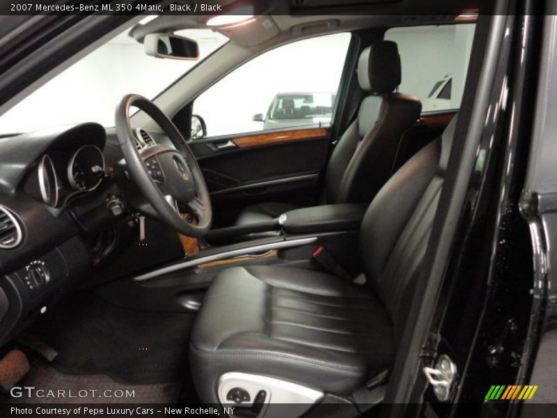 Black / Black 2007 Mercedes-Benz ML 350 4Matic