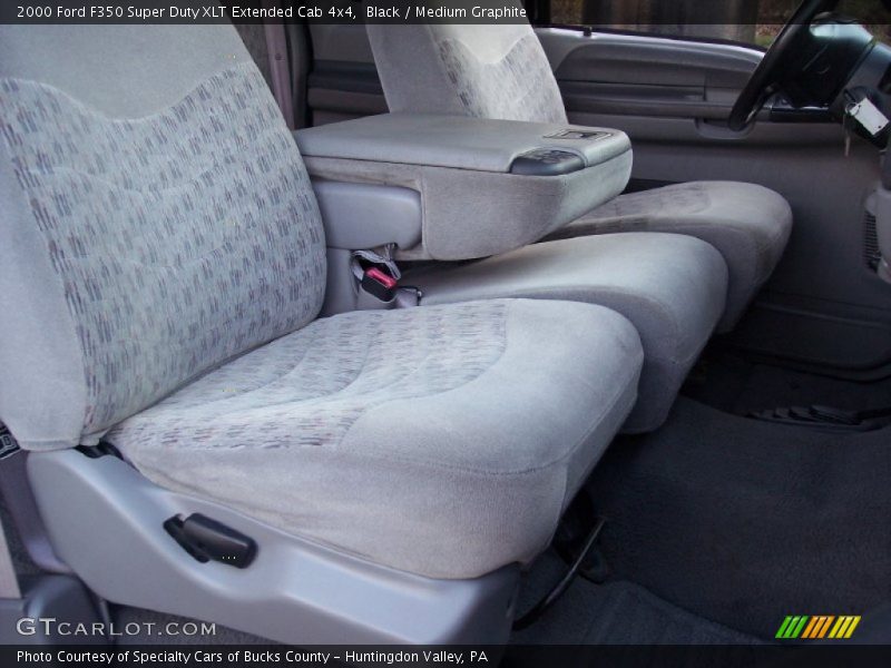 Black / Medium Graphite 2000 Ford F350 Super Duty XLT Extended Cab 4x4