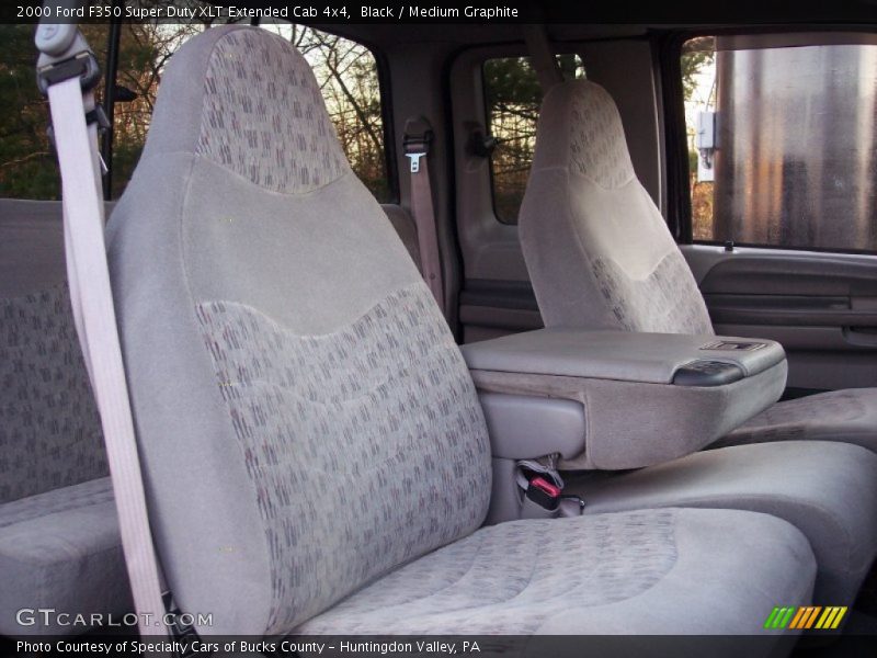 Black / Medium Graphite 2000 Ford F350 Super Duty XLT Extended Cab 4x4