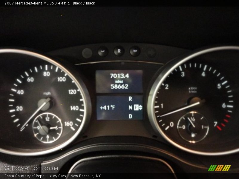 Black / Black 2007 Mercedes-Benz ML 350 4Matic