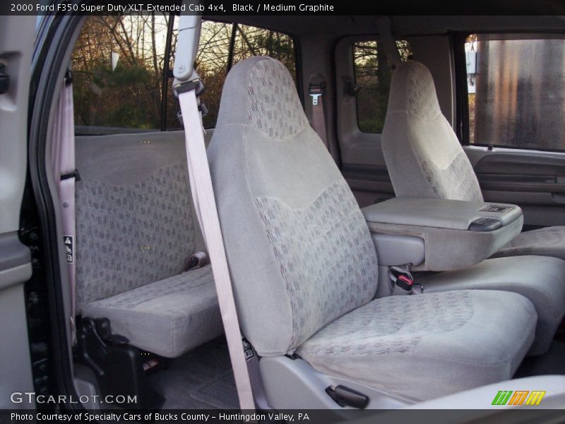 Black / Medium Graphite 2000 Ford F350 Super Duty XLT Extended Cab 4x4