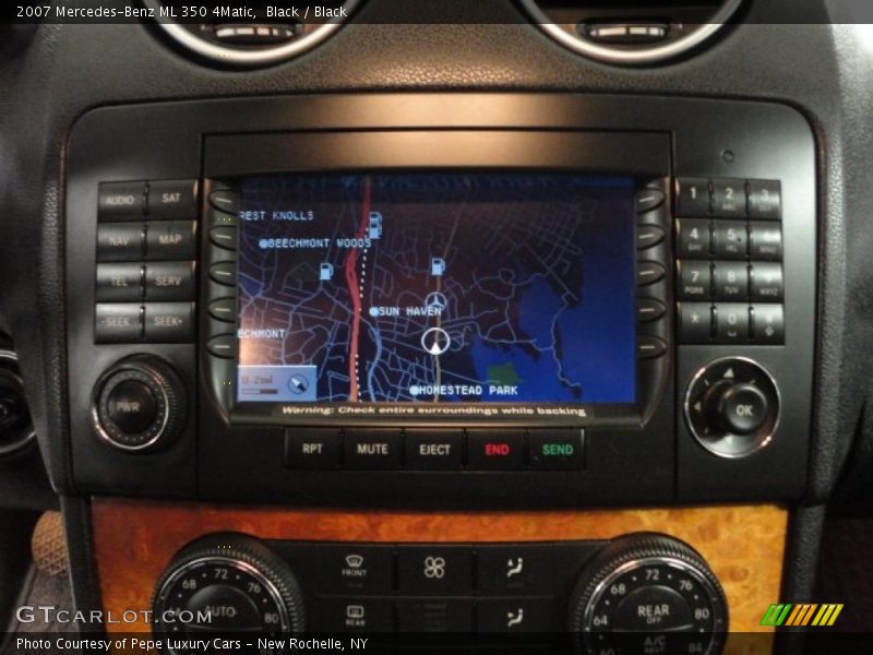 Black / Black 2007 Mercedes-Benz ML 350 4Matic