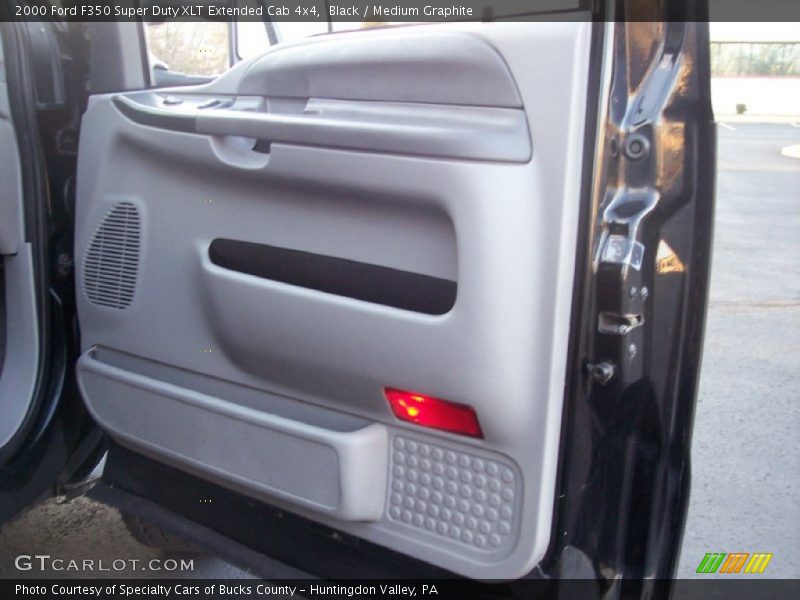 Black / Medium Graphite 2000 Ford F350 Super Duty XLT Extended Cab 4x4