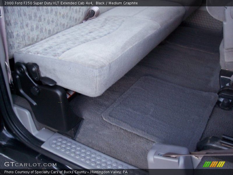 Black / Medium Graphite 2000 Ford F350 Super Duty XLT Extended Cab 4x4