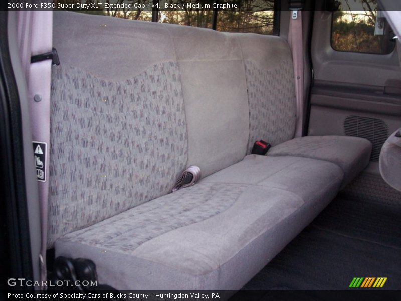 Black / Medium Graphite 2000 Ford F350 Super Duty XLT Extended Cab 4x4