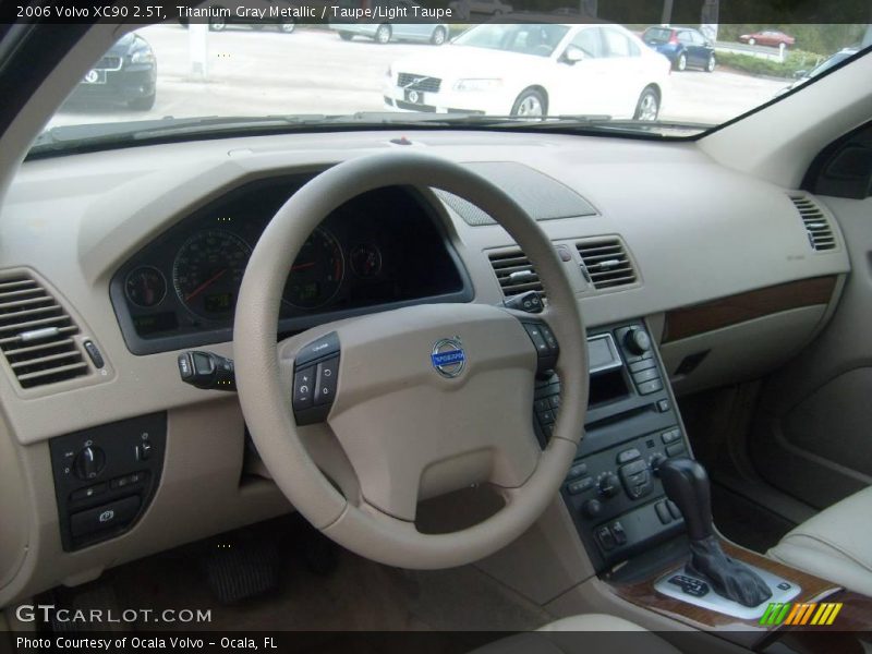 Titanium Gray Metallic / Taupe/Light Taupe 2006 Volvo XC90 2.5T