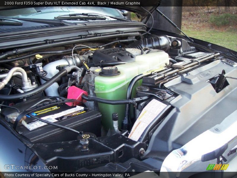 Black / Medium Graphite 2000 Ford F350 Super Duty XLT Extended Cab 4x4