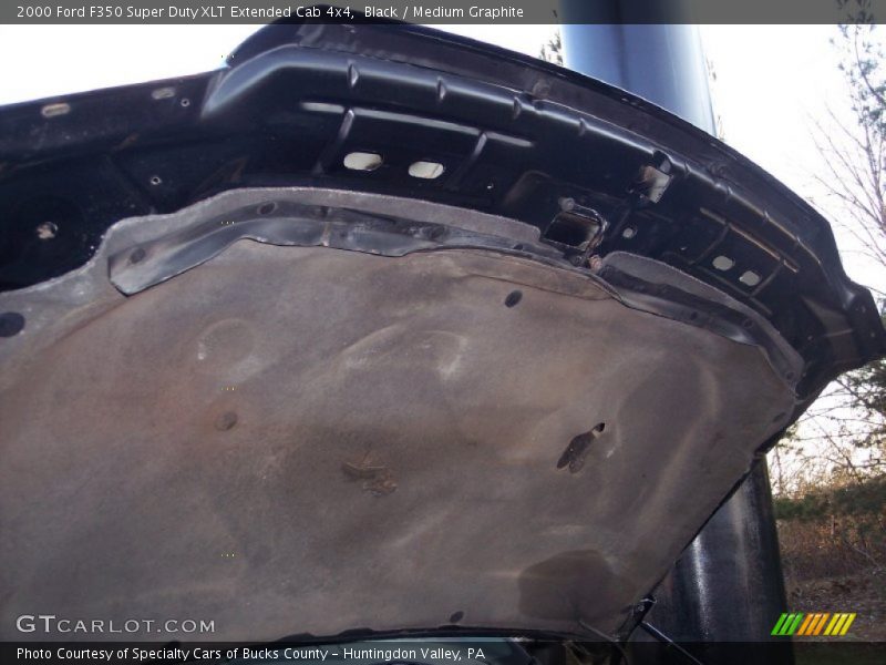 Black / Medium Graphite 2000 Ford F350 Super Duty XLT Extended Cab 4x4