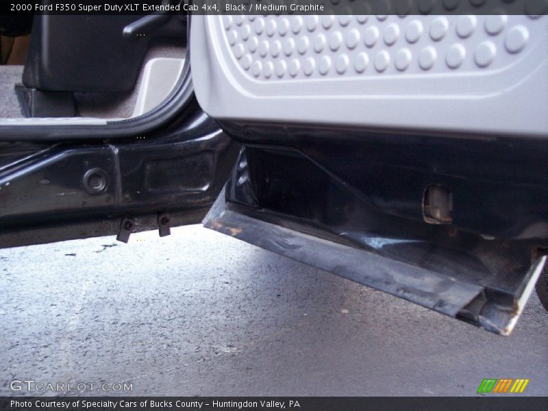Black / Medium Graphite 2000 Ford F350 Super Duty XLT Extended Cab 4x4