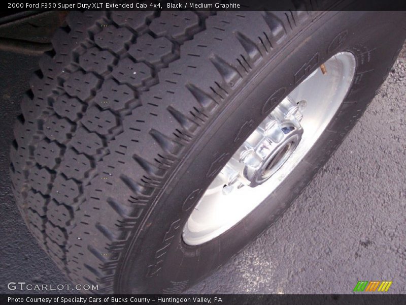 Black / Medium Graphite 2000 Ford F350 Super Duty XLT Extended Cab 4x4