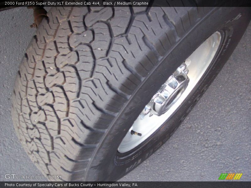 Black / Medium Graphite 2000 Ford F350 Super Duty XLT Extended Cab 4x4