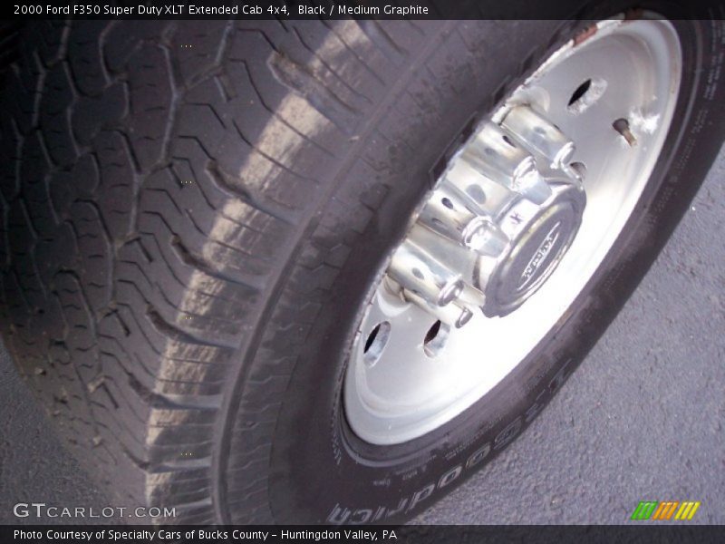 Black / Medium Graphite 2000 Ford F350 Super Duty XLT Extended Cab 4x4