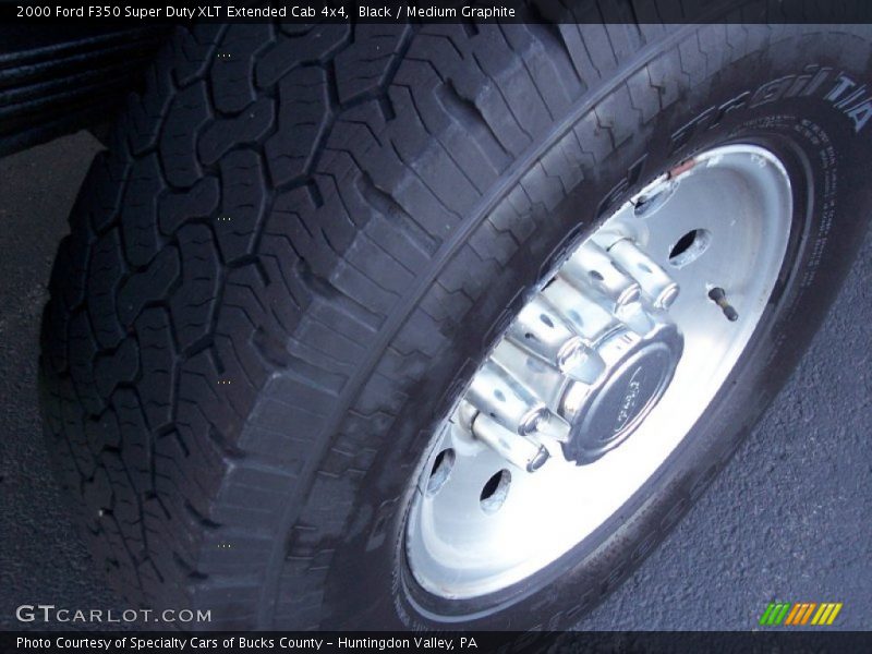 Black / Medium Graphite 2000 Ford F350 Super Duty XLT Extended Cab 4x4