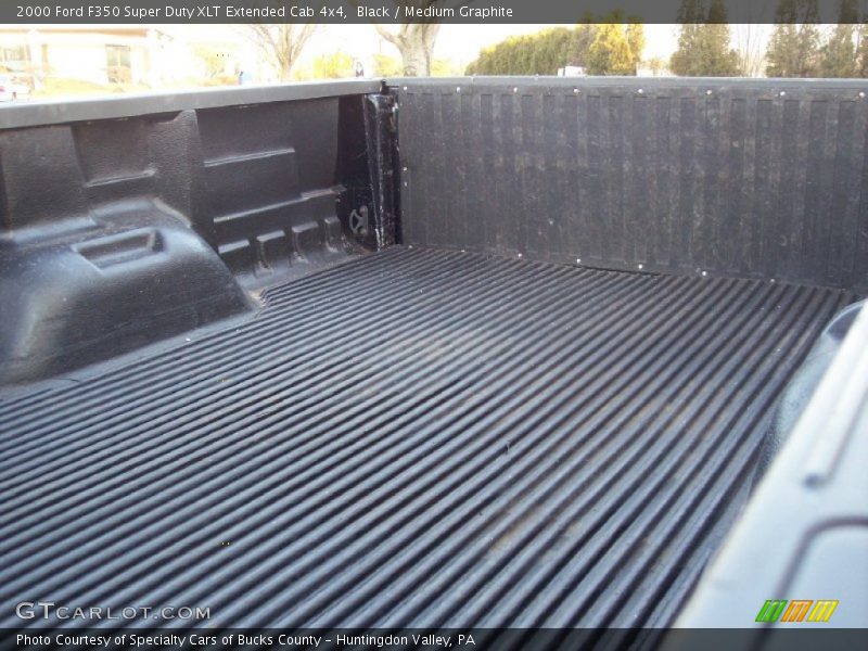 Black / Medium Graphite 2000 Ford F350 Super Duty XLT Extended Cab 4x4