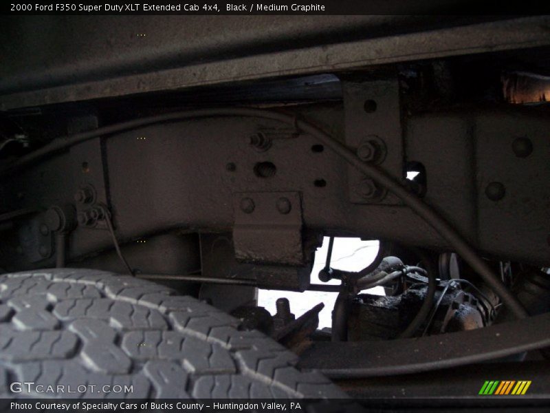 Black / Medium Graphite 2000 Ford F350 Super Duty XLT Extended Cab 4x4