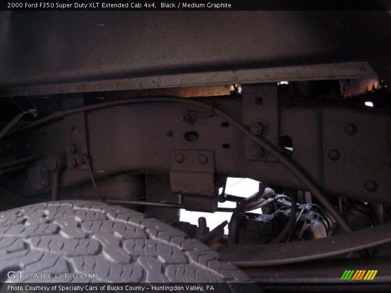 Black / Medium Graphite 2000 Ford F350 Super Duty XLT Extended Cab 4x4
