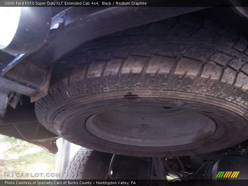 Black / Medium Graphite 2000 Ford F350 Super Duty XLT Extended Cab 4x4