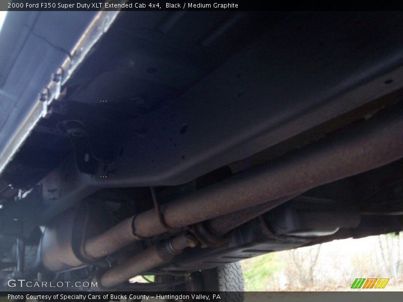 Black / Medium Graphite 2000 Ford F350 Super Duty XLT Extended Cab 4x4