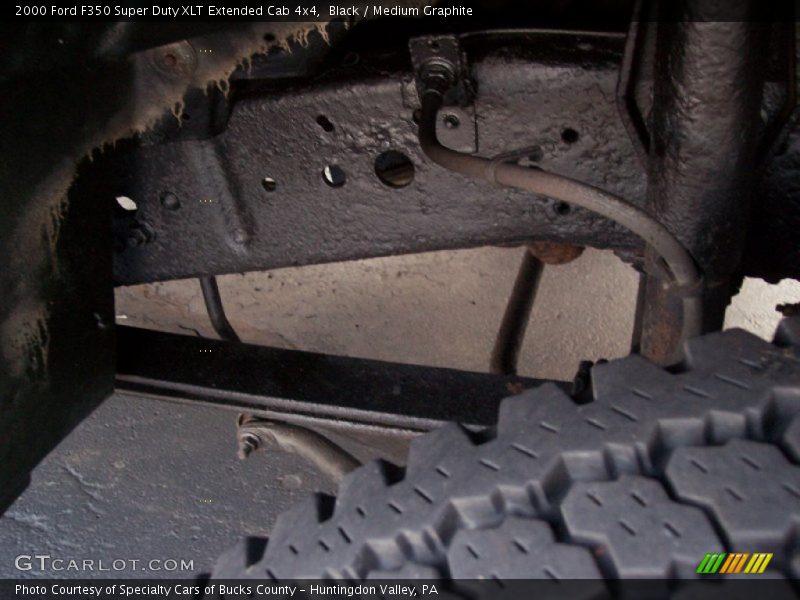 Black / Medium Graphite 2000 Ford F350 Super Duty XLT Extended Cab 4x4