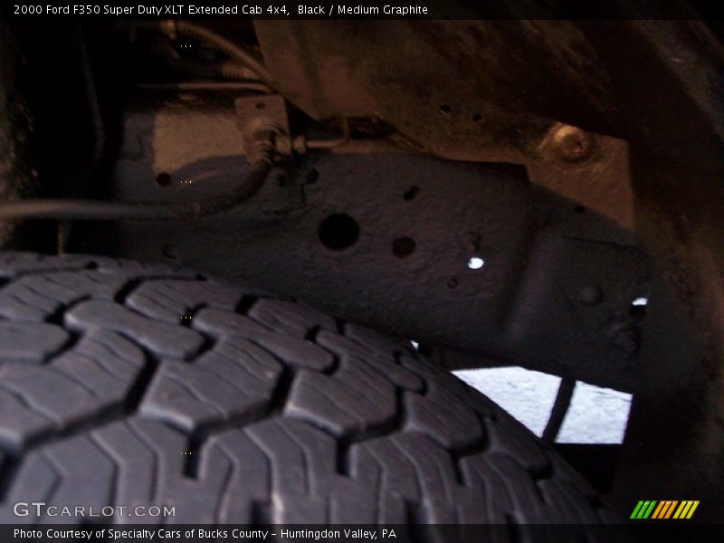 Black / Medium Graphite 2000 Ford F350 Super Duty XLT Extended Cab 4x4