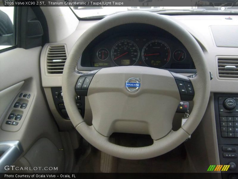 Titanium Gray Metallic / Taupe/Light Taupe 2006 Volvo XC90 2.5T